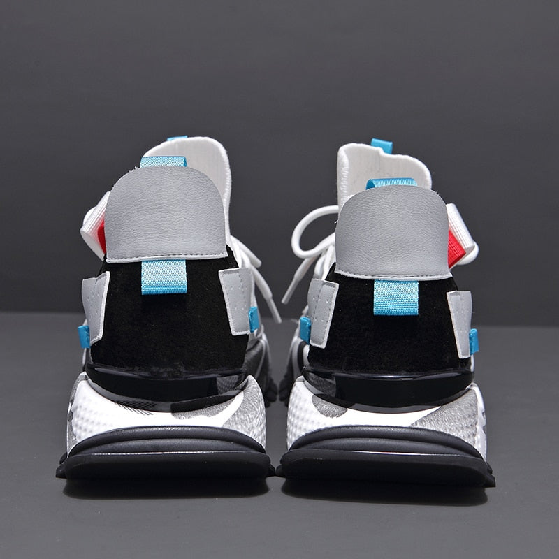 ADBOOV® Genuine Leather Men Sneakers