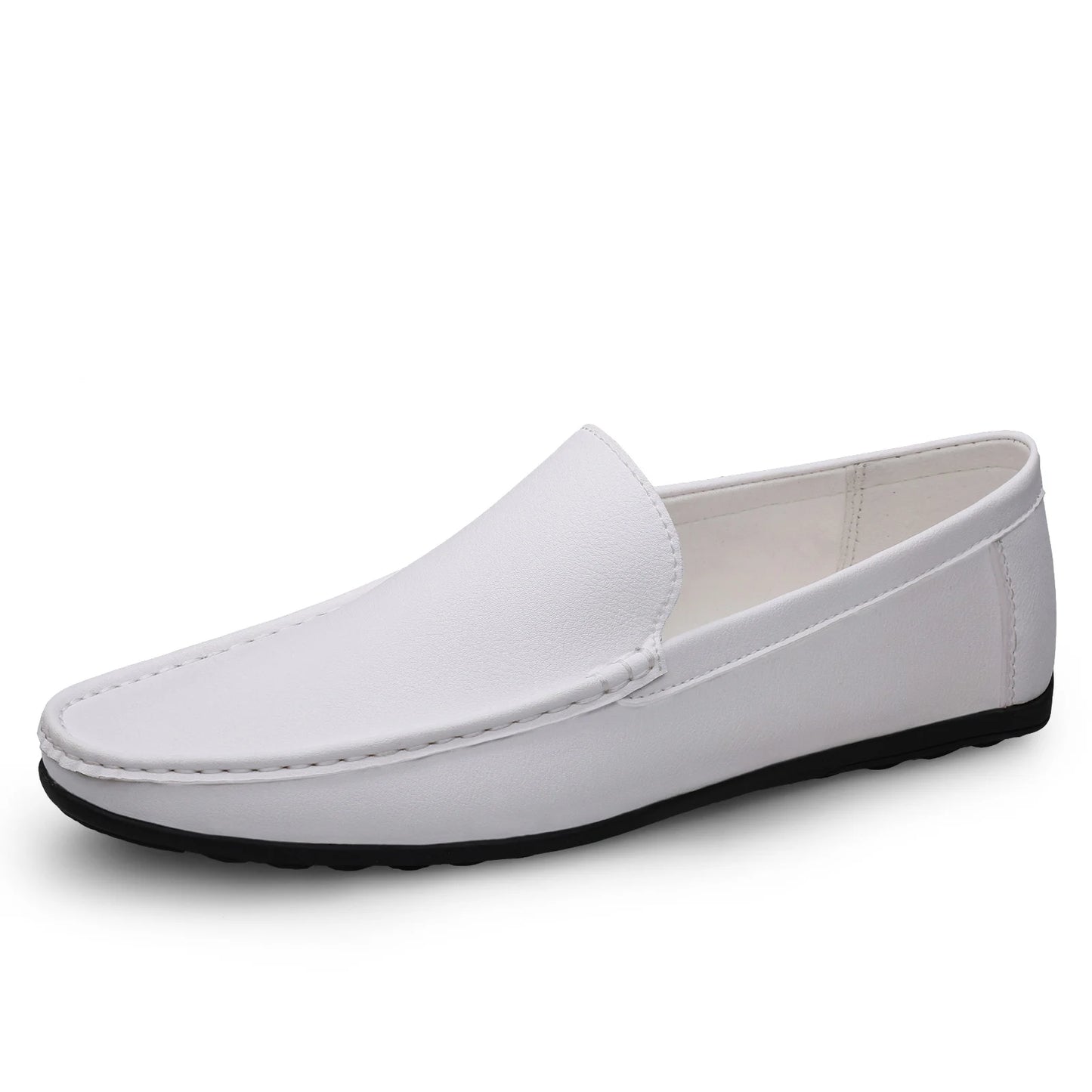 Men's Breathable Leather Driving Loafers