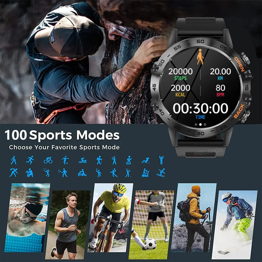 MEVADEN® Smart Watch Men Sports - Alpha Clothing