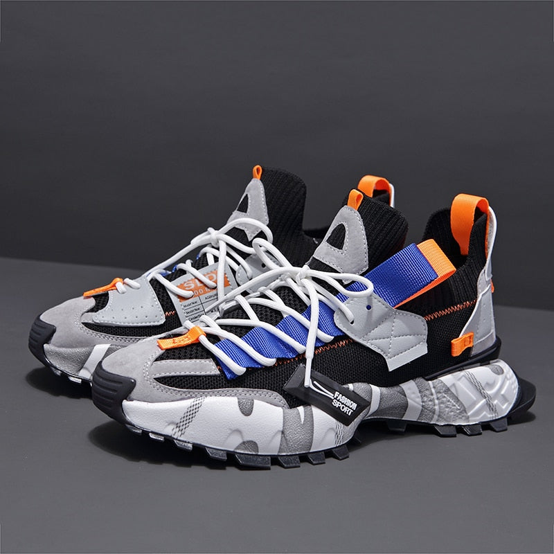 ADBOOV® Genuine Leather Men Sneakers - Alpha Clothing