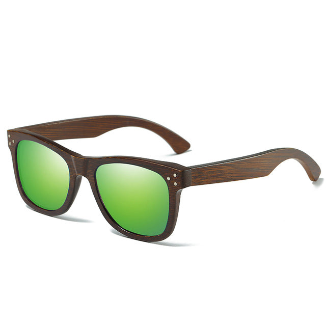 Real Wood Sunglasses - Alpha Clothing