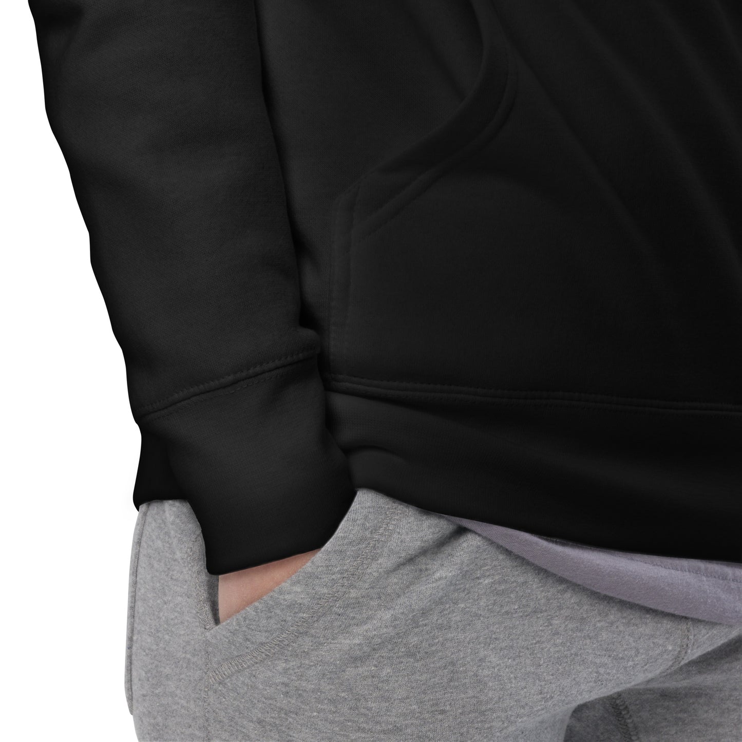 Unisex Hoodie Black - Alpha Clothing