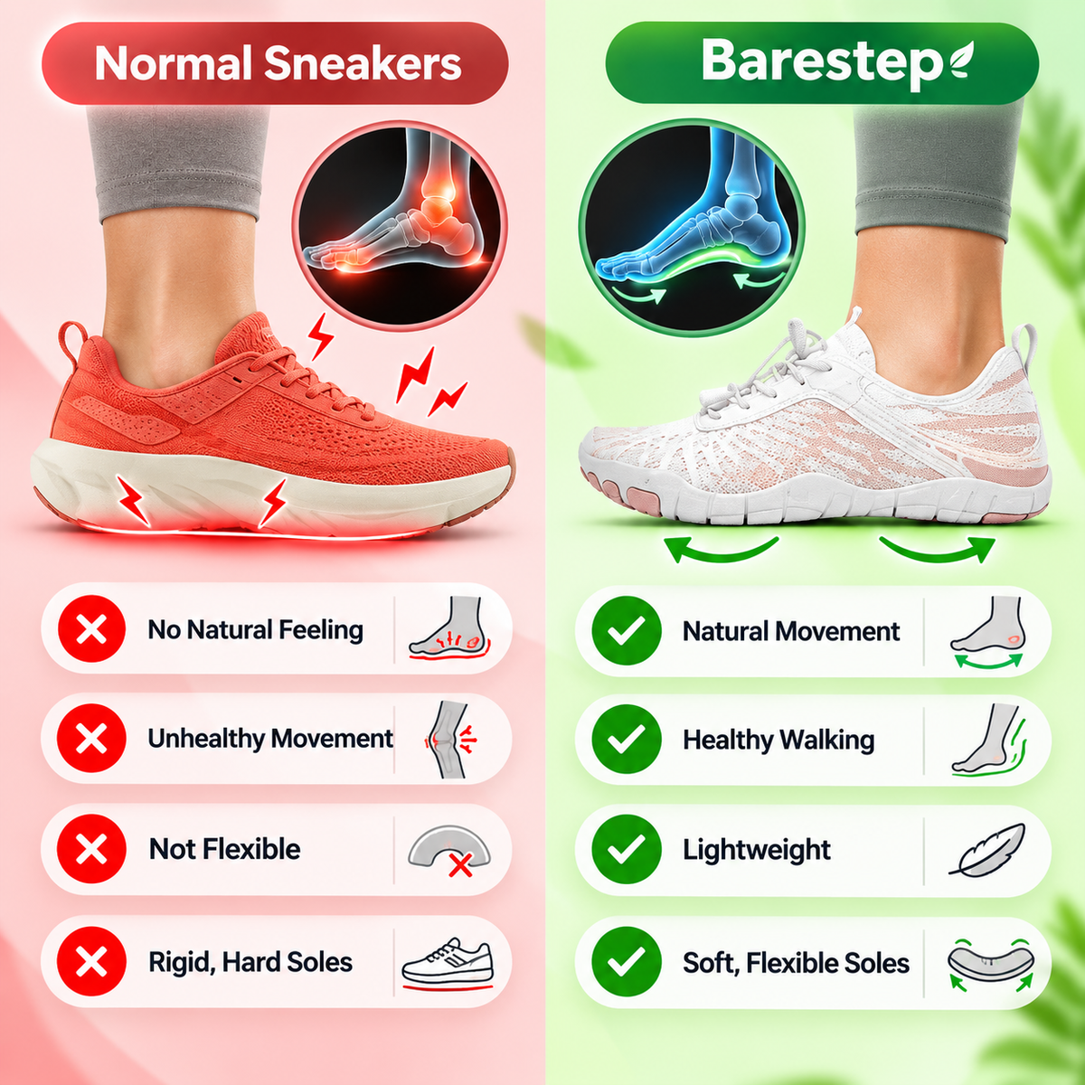 Barefoot Water Shoes - Quick-Dry Non-Slip