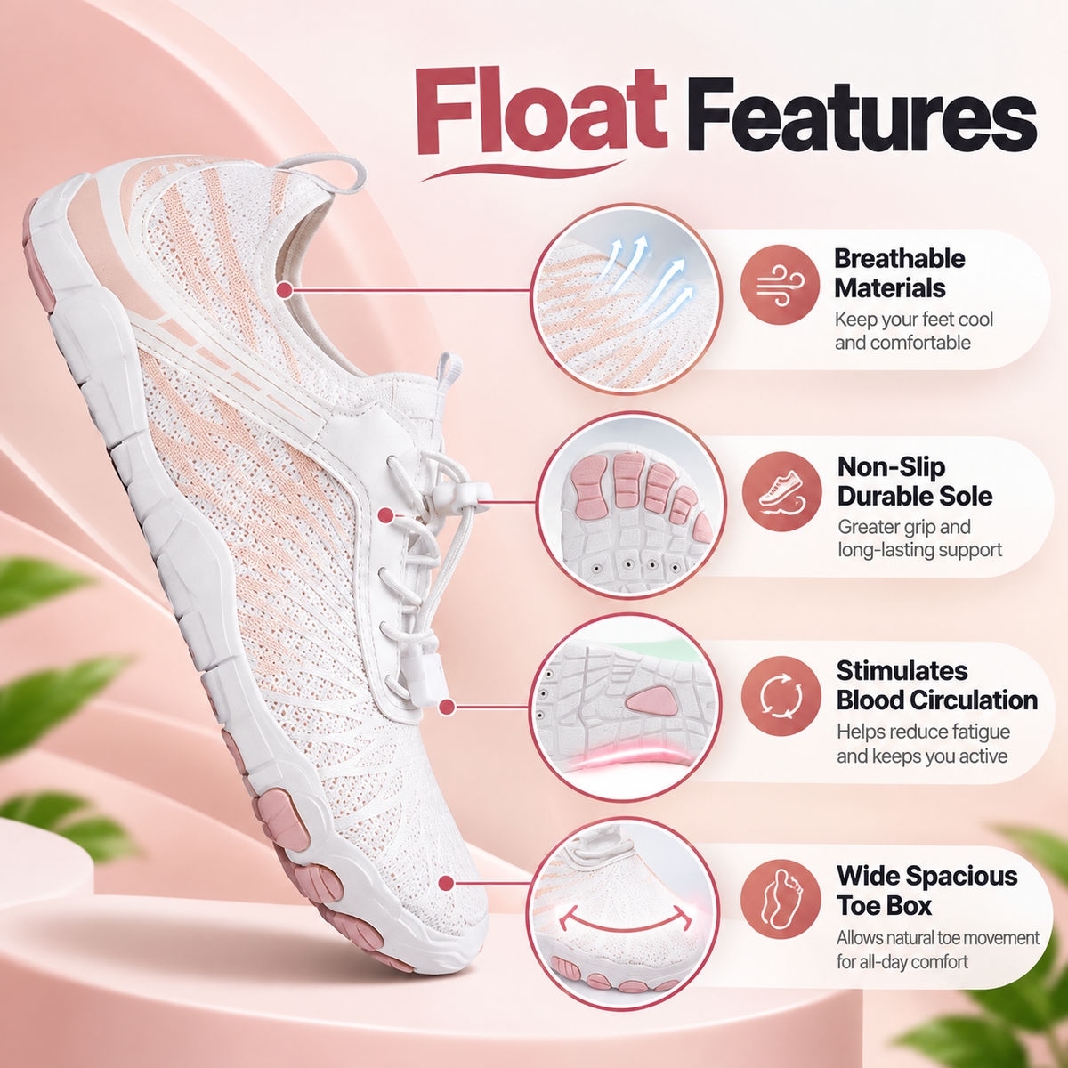 Barefoot Water Shoes - Quick-Dry Non-Slip