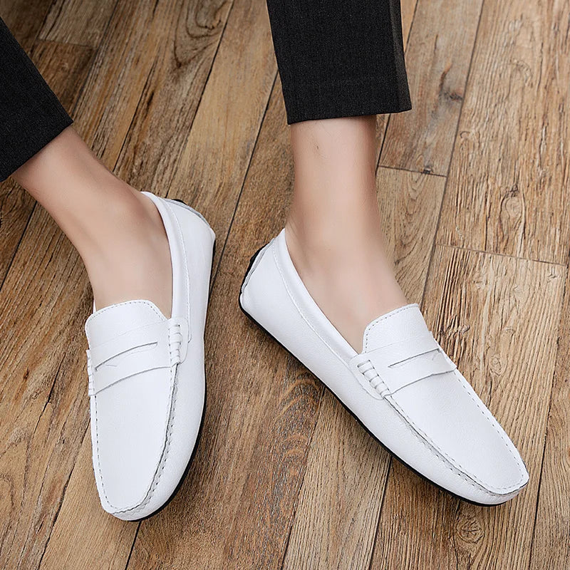 Men's Suede Classic Flat Moccasins