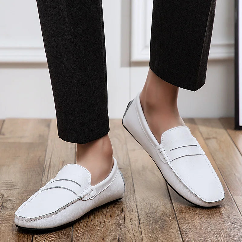 Men's Suede Classic Flat Moccasins