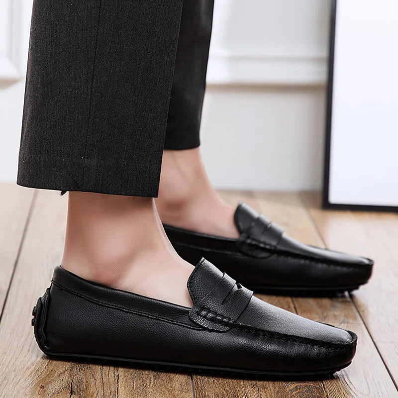 Men's Suede Classic Flat Moccasins
