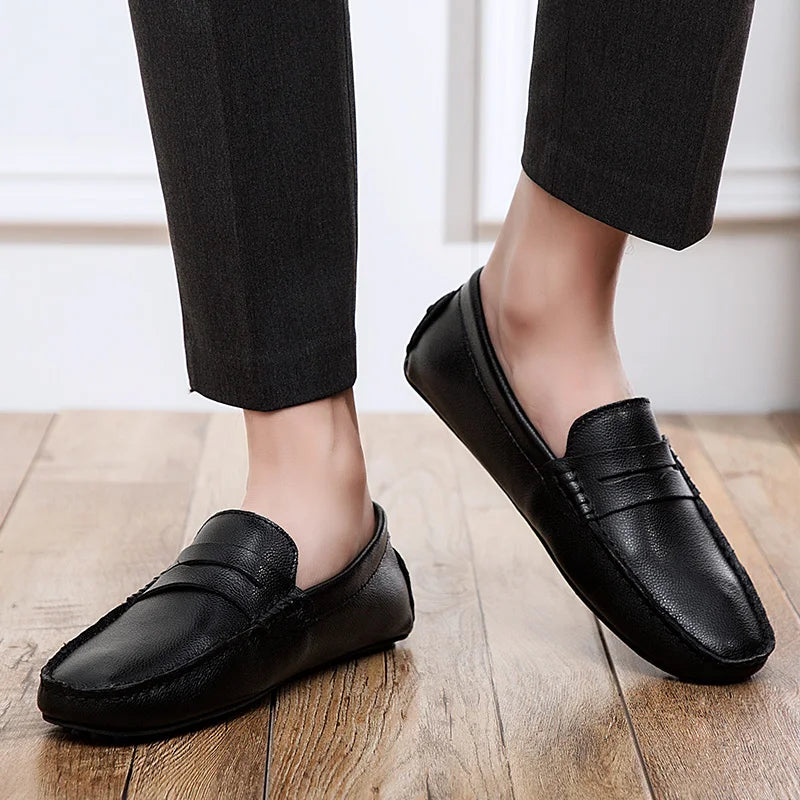 Men's Suede Classic Flat Moccasins