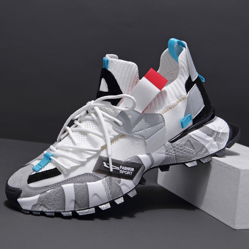 ADBOOV®  Genuine Leather Men Sneakers - Alpha Clothing