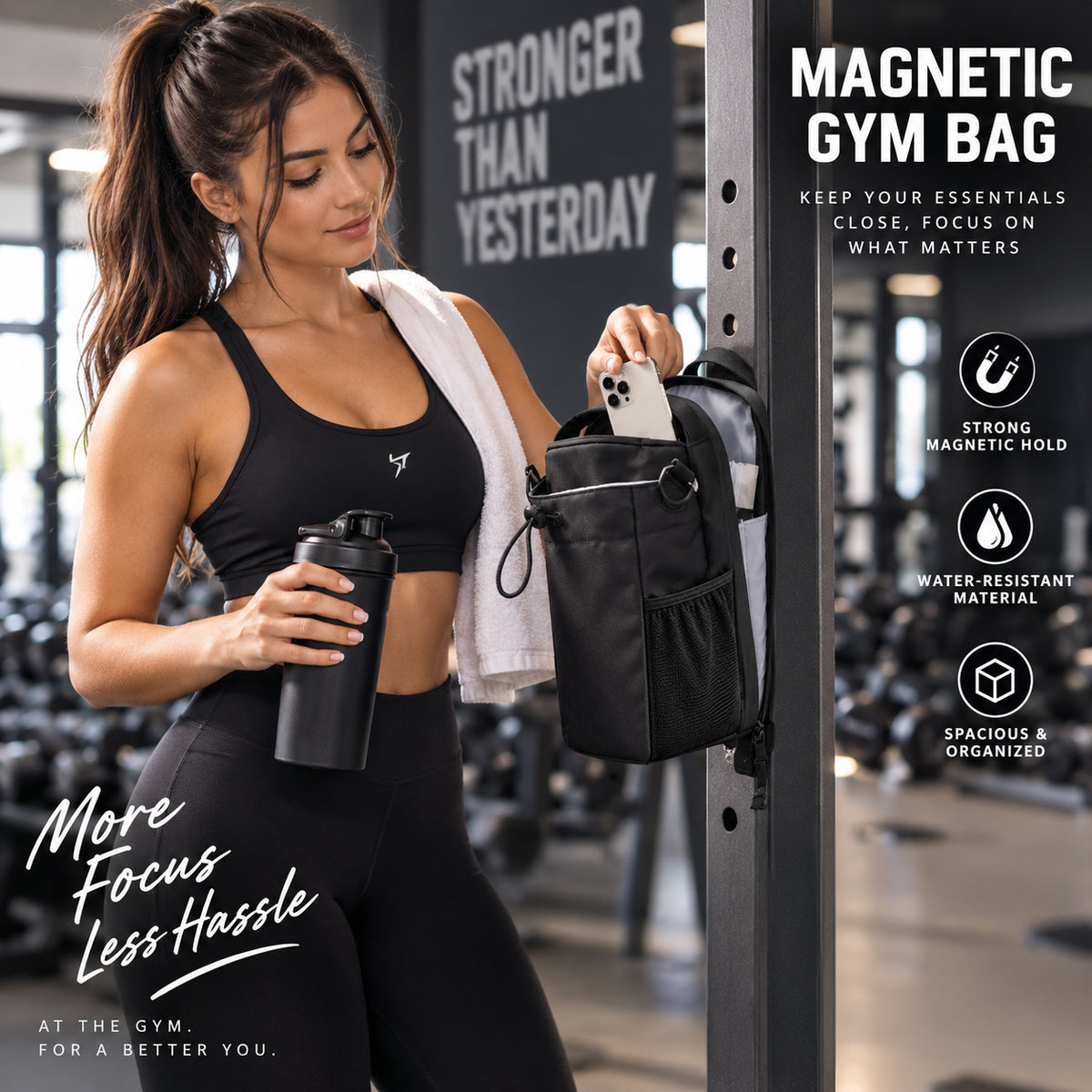 ALPHA™ Magnetic Gym Bag