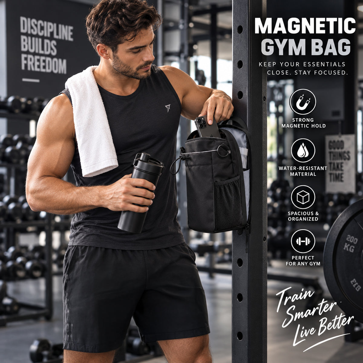 ALPHA™ Magnetic Gym Bag