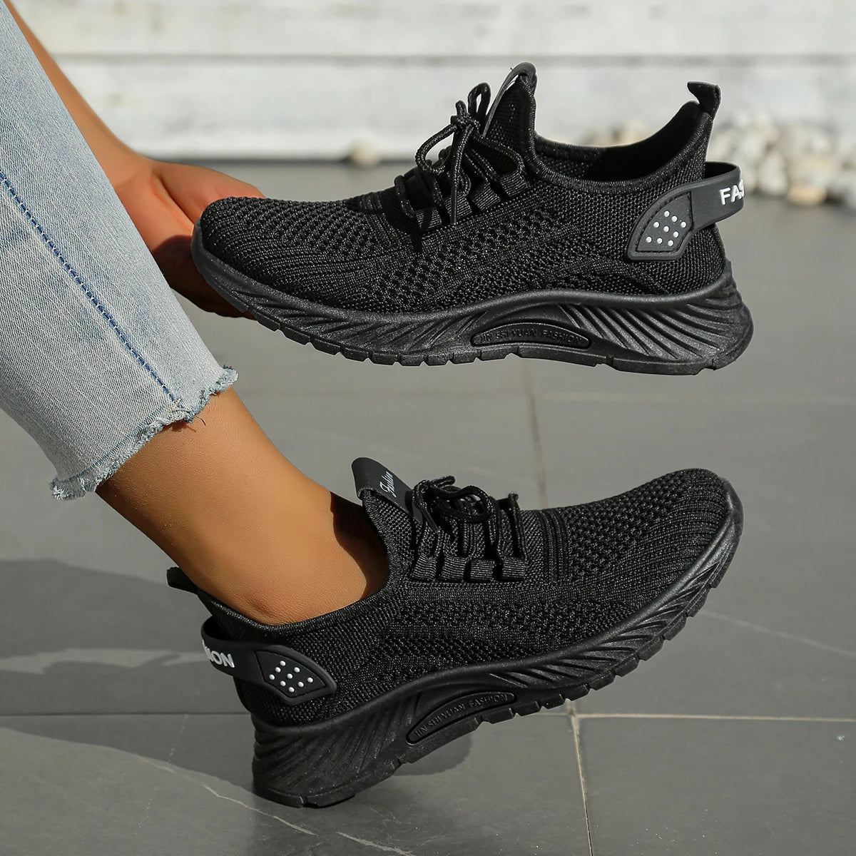 Women's Fly-Weave Sport Sneakers 2026