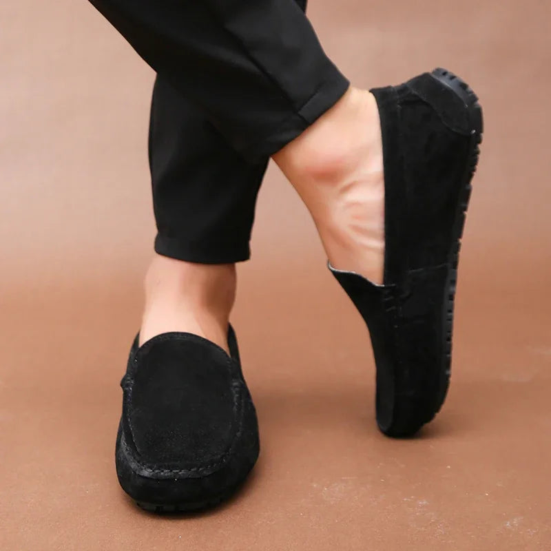 Handmade Suede Ultra-Light Driving Shoes
