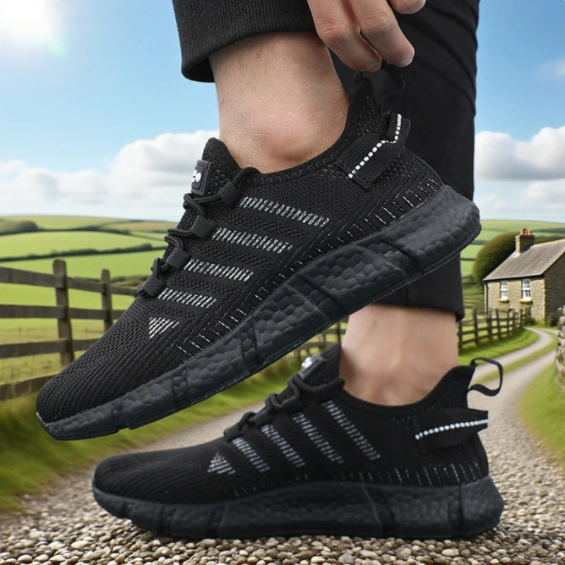 Men's Breathable Mesh Tennis Trainers