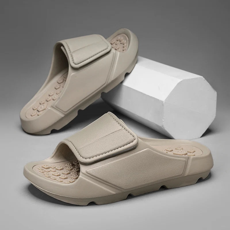 Men's Massage Slide Slippers Soft Sole