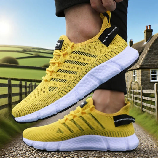 Men's Breathable Mesh Tennis Trainers