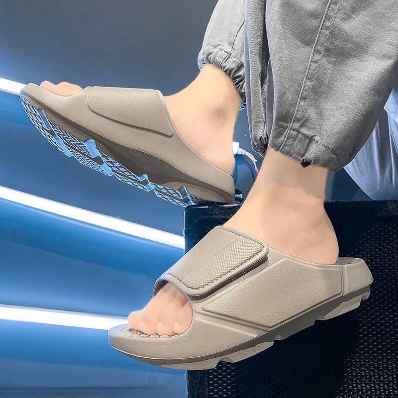 Men's Massage Slide Slippers Soft Sole