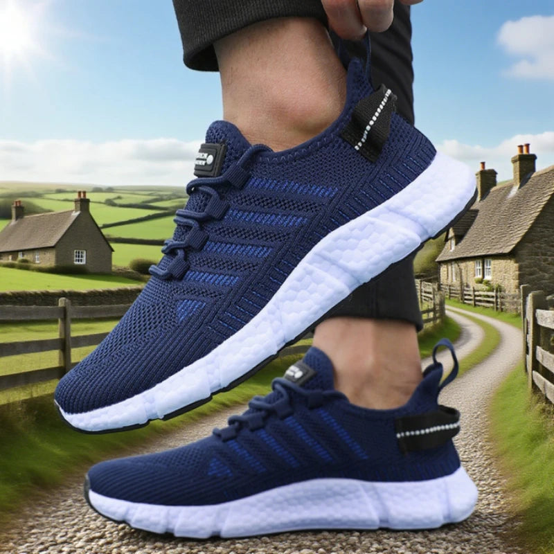Men's Breathable Mesh Tennis Trainers
