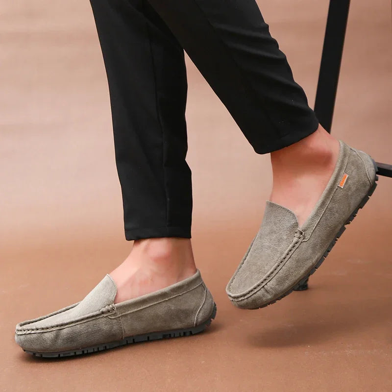 Handmade Suede Ultra-Light Driving Shoes