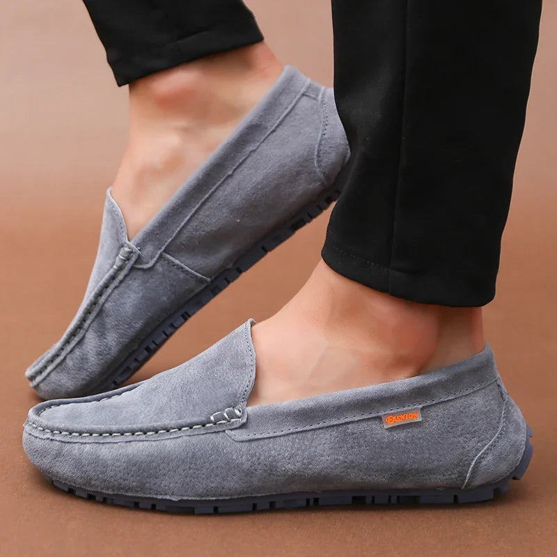 Handmade Suede Ultra-Light Driving Shoes