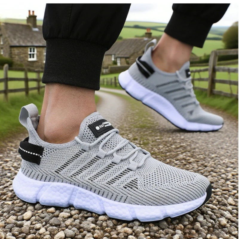 Men's Breathable Mesh Tennis Trainers