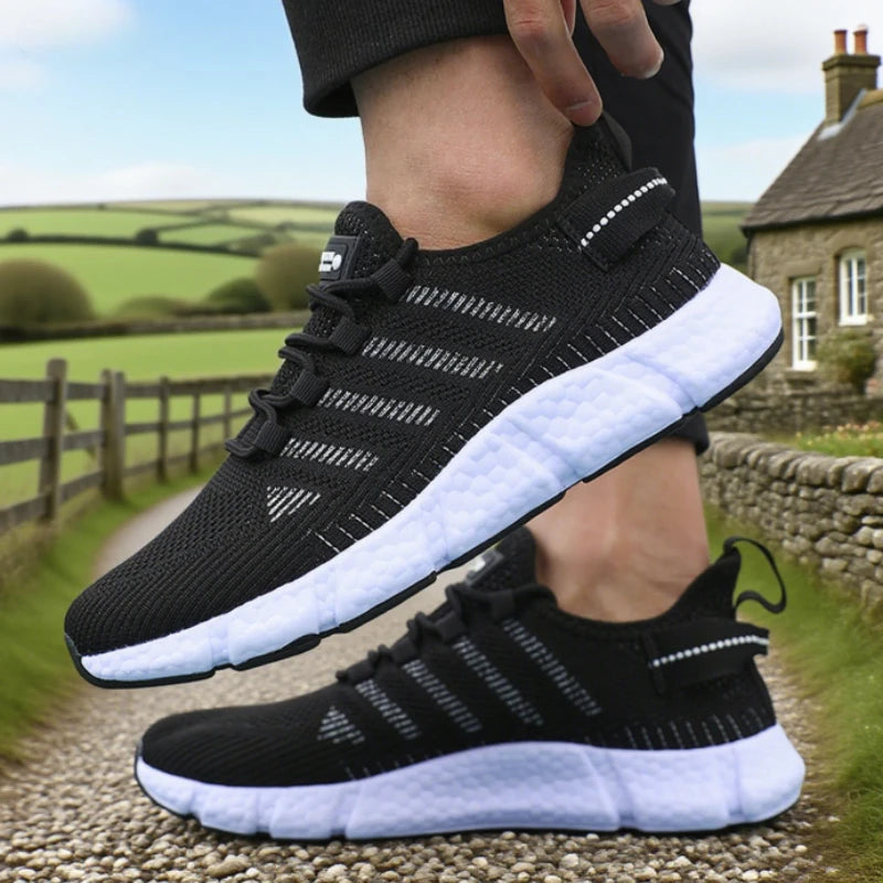 Men's Breathable Mesh Tennis Trainers