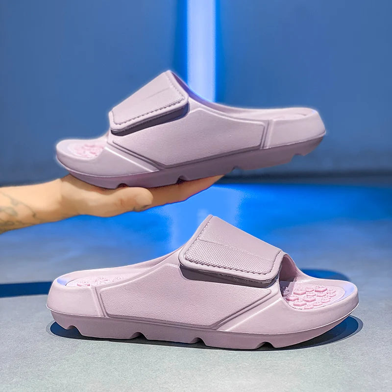Men's Massage Slide Slippers Soft Sole