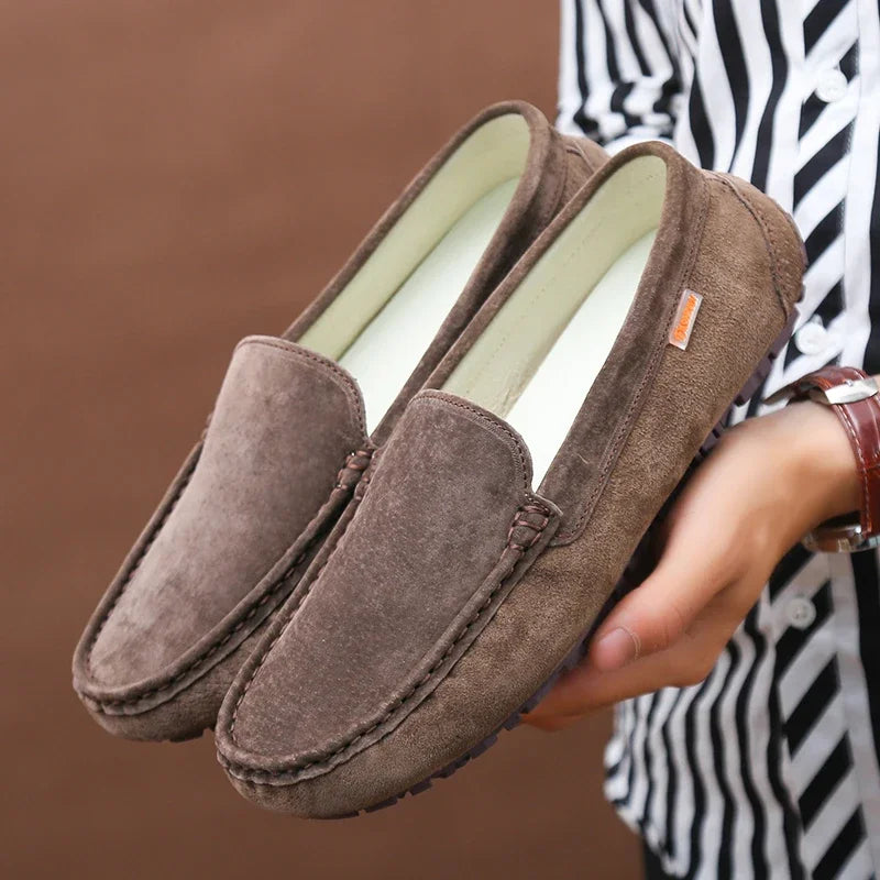Handmade Suede Ultra-Light Driving Shoes