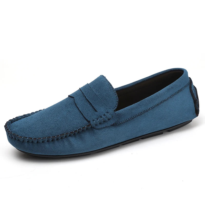 Handmade Men's Slip-On Walking Loafers