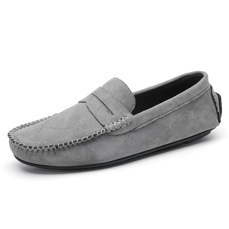 Handmade Men's Slip-On Walking Loafers