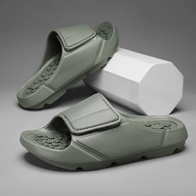 Men's Massage Slide Slippers Soft Sole