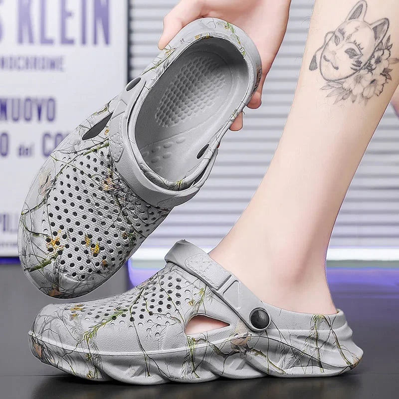 Clogs for Men Slip-on Rubber Clogs Summer