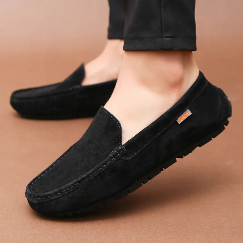 Handmade Suede Ultra-Light Driving Shoes