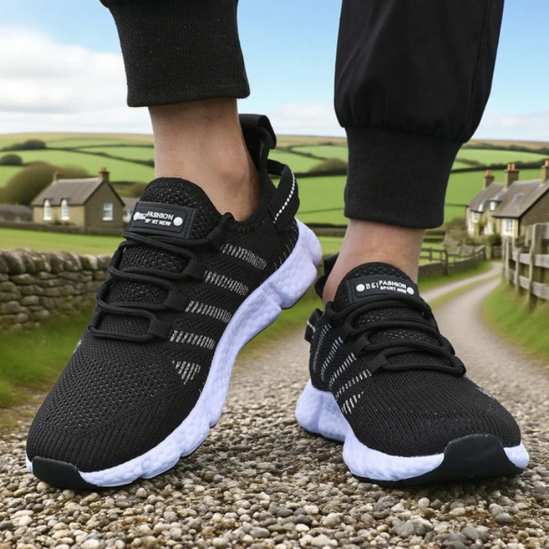 Men's Breathable Mesh Tennis Trainers