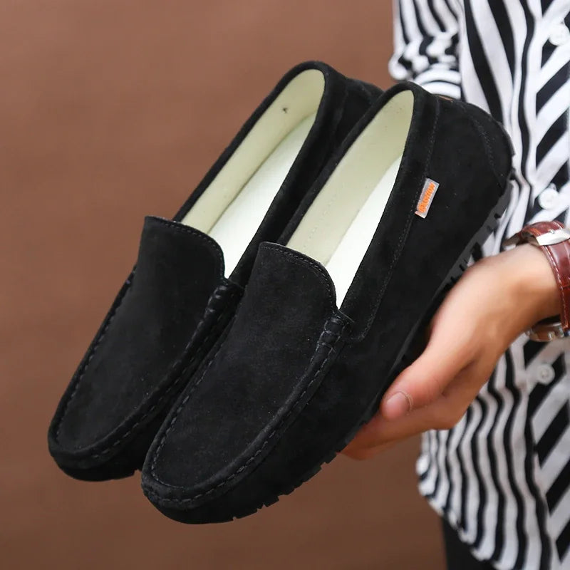 Handmade Suede Ultra-Light Driving Shoes
