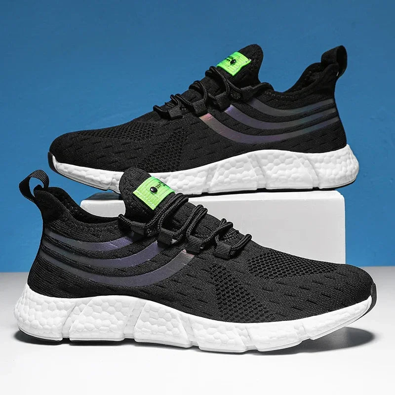 Men's Breathable Platform Walking Sneakers