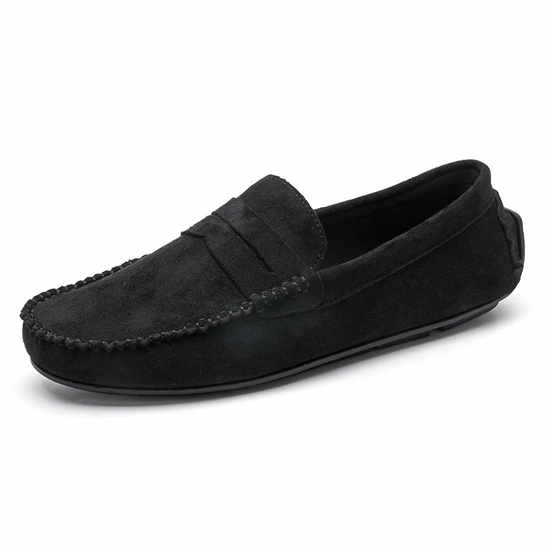 Handmade Men's Slip-On Walking Loafers