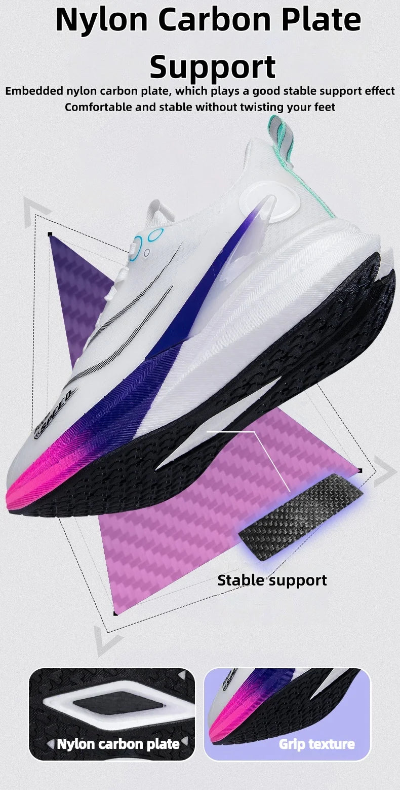 Carbon Board Marathon Shoes Unisex