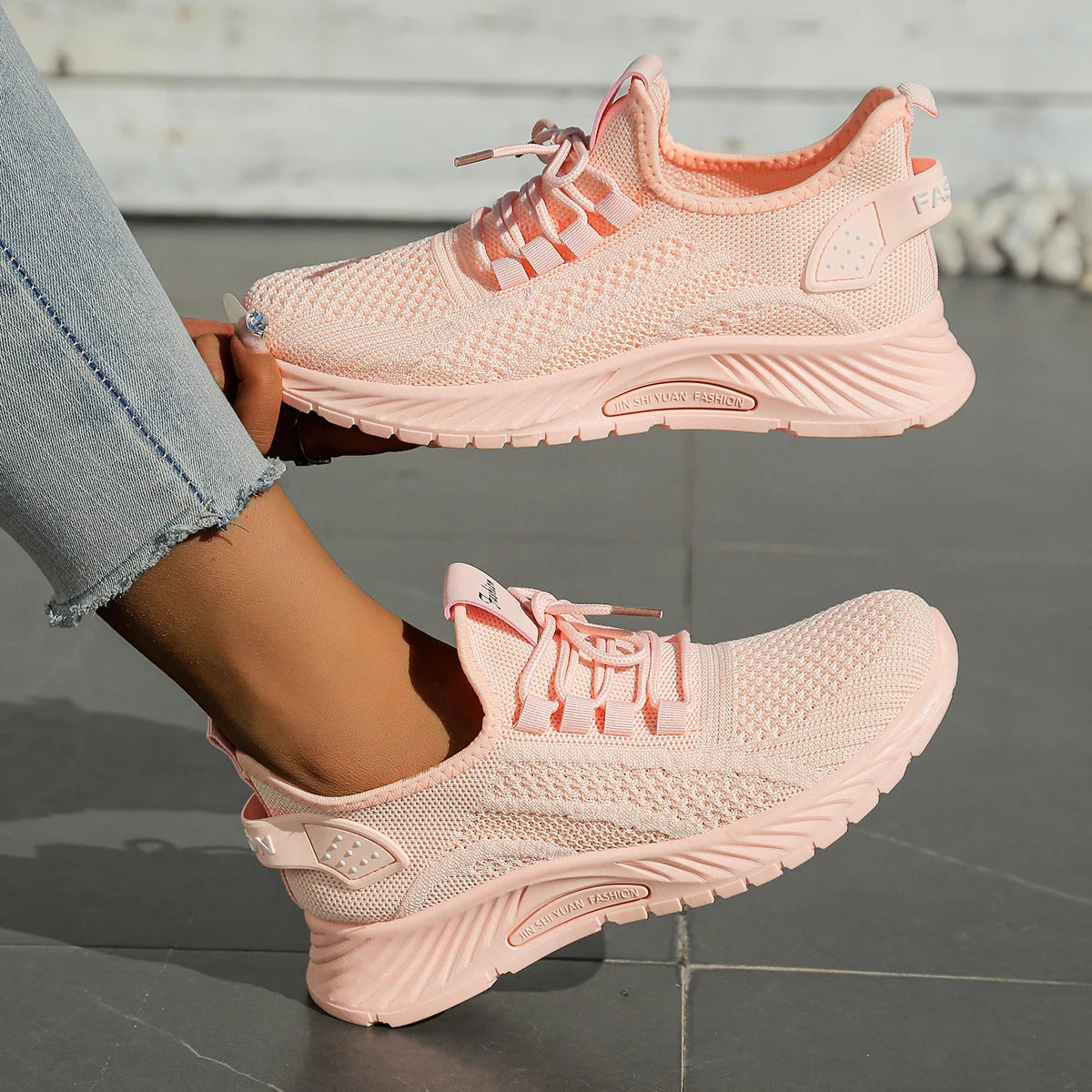 Women's Fly-Weave Sport Sneakers 2026