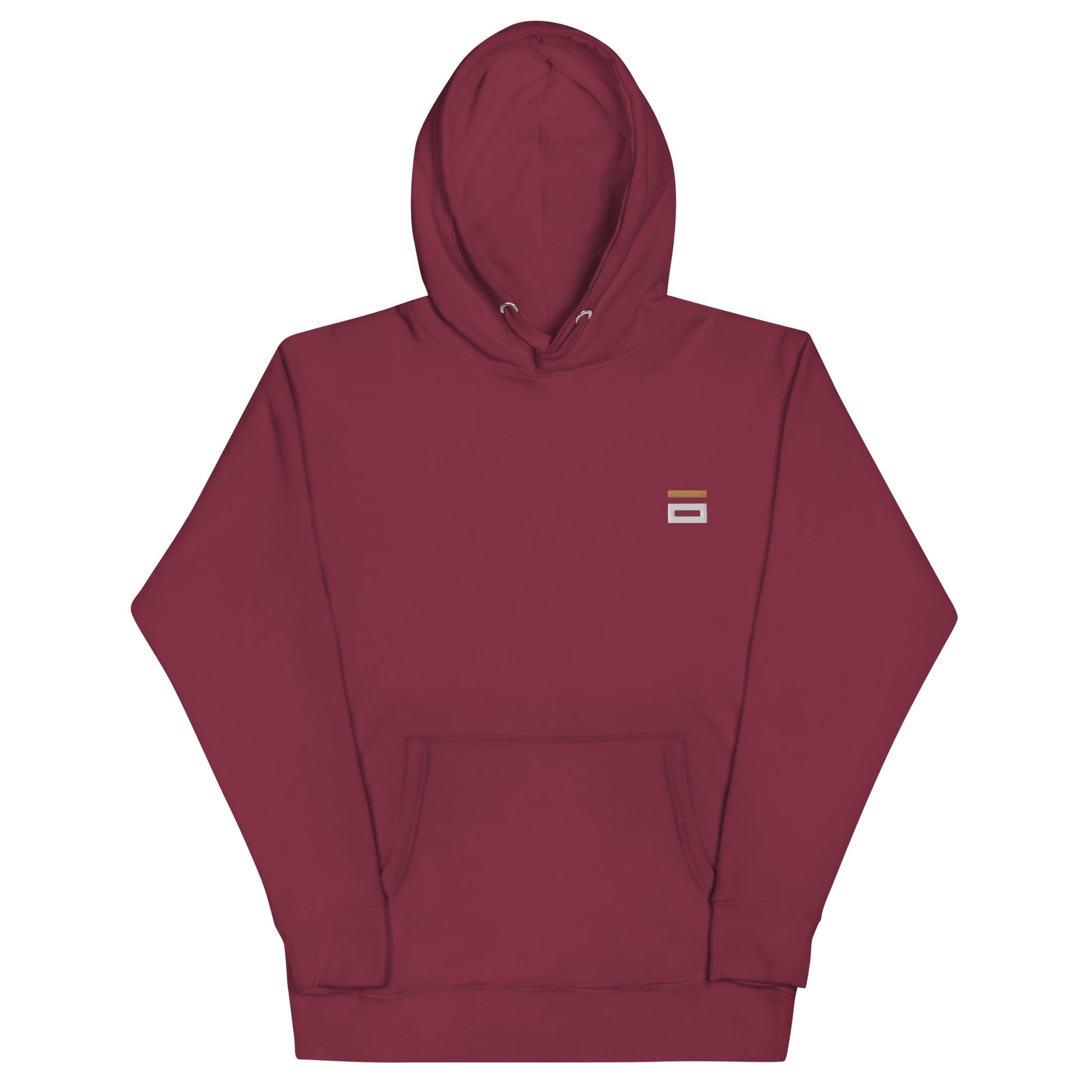 Unisex Hoodie Maroon - Alpha Clothing