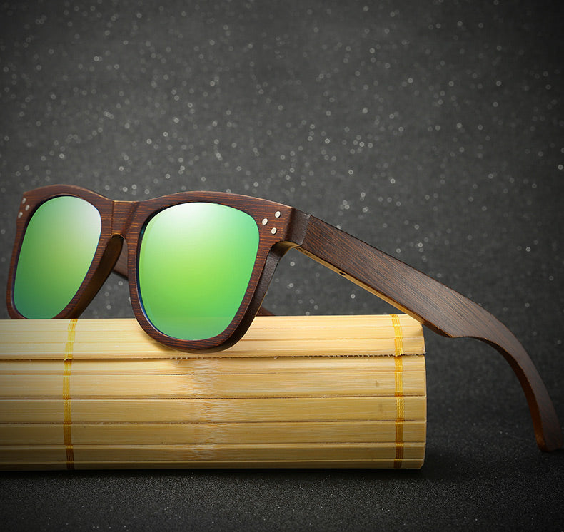 Real Wood Sunglasses - Alpha Clothing