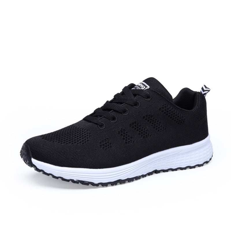 Ladies black outlet running trainers