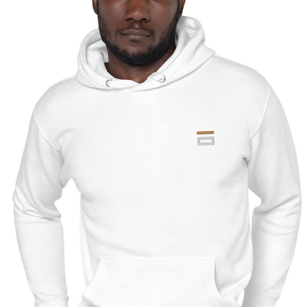 Unisex Hoodie White - Alpha Clothing